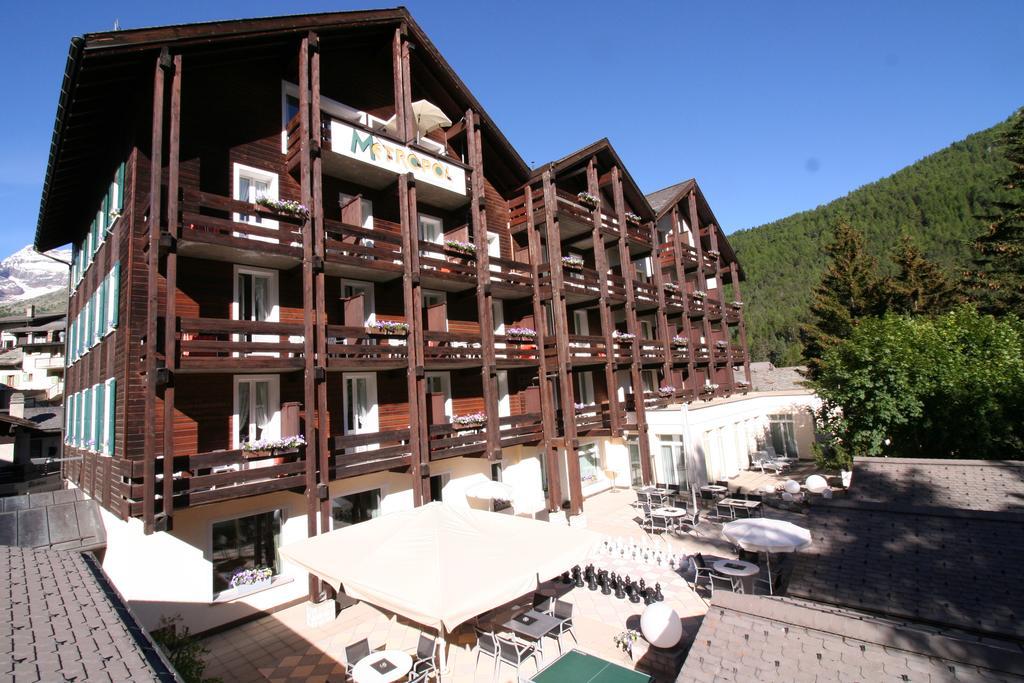 Hotel Metropol Saas-Fee Bagian luar foto