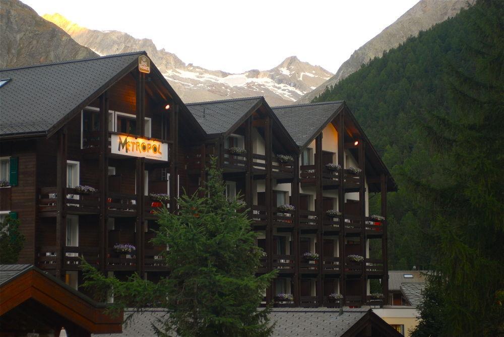 Hotel Metropol Saas-Fee Bagian luar foto