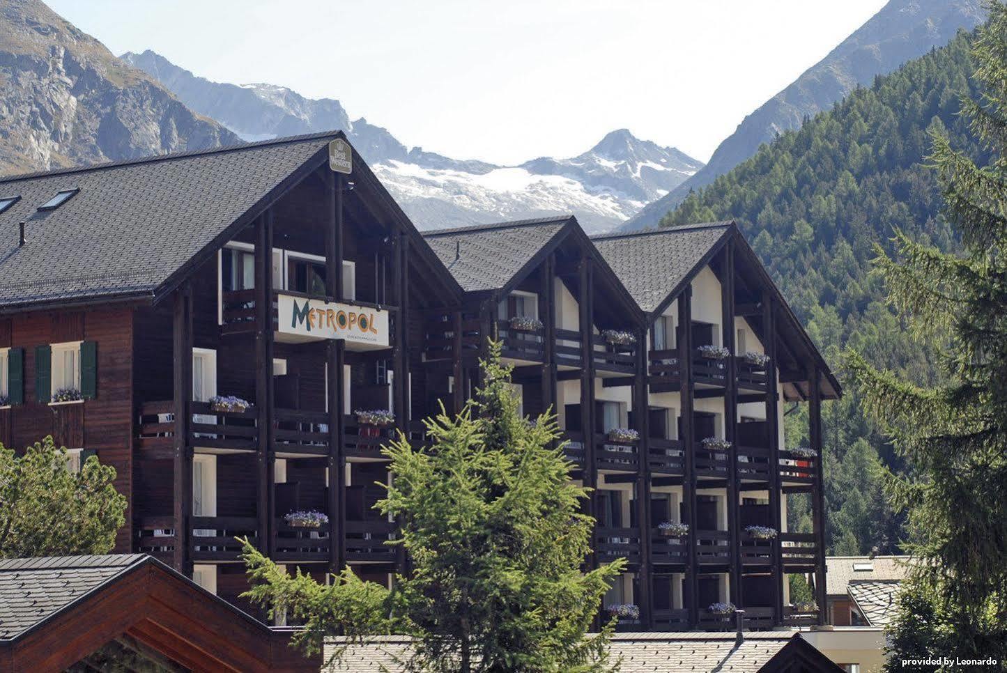 Hotel Metropol Saas-Fee Bagian luar foto